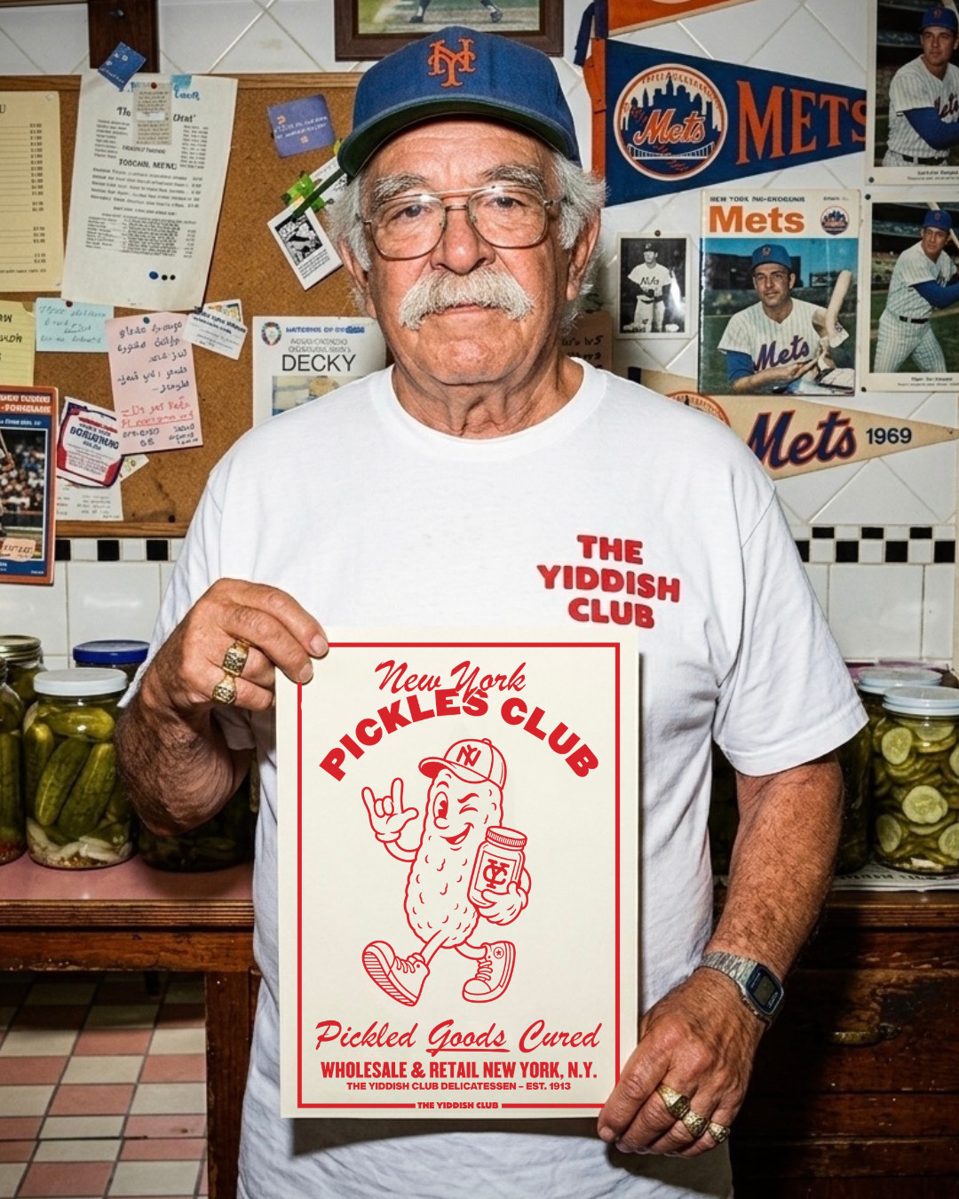 New York Pickles Club Poster