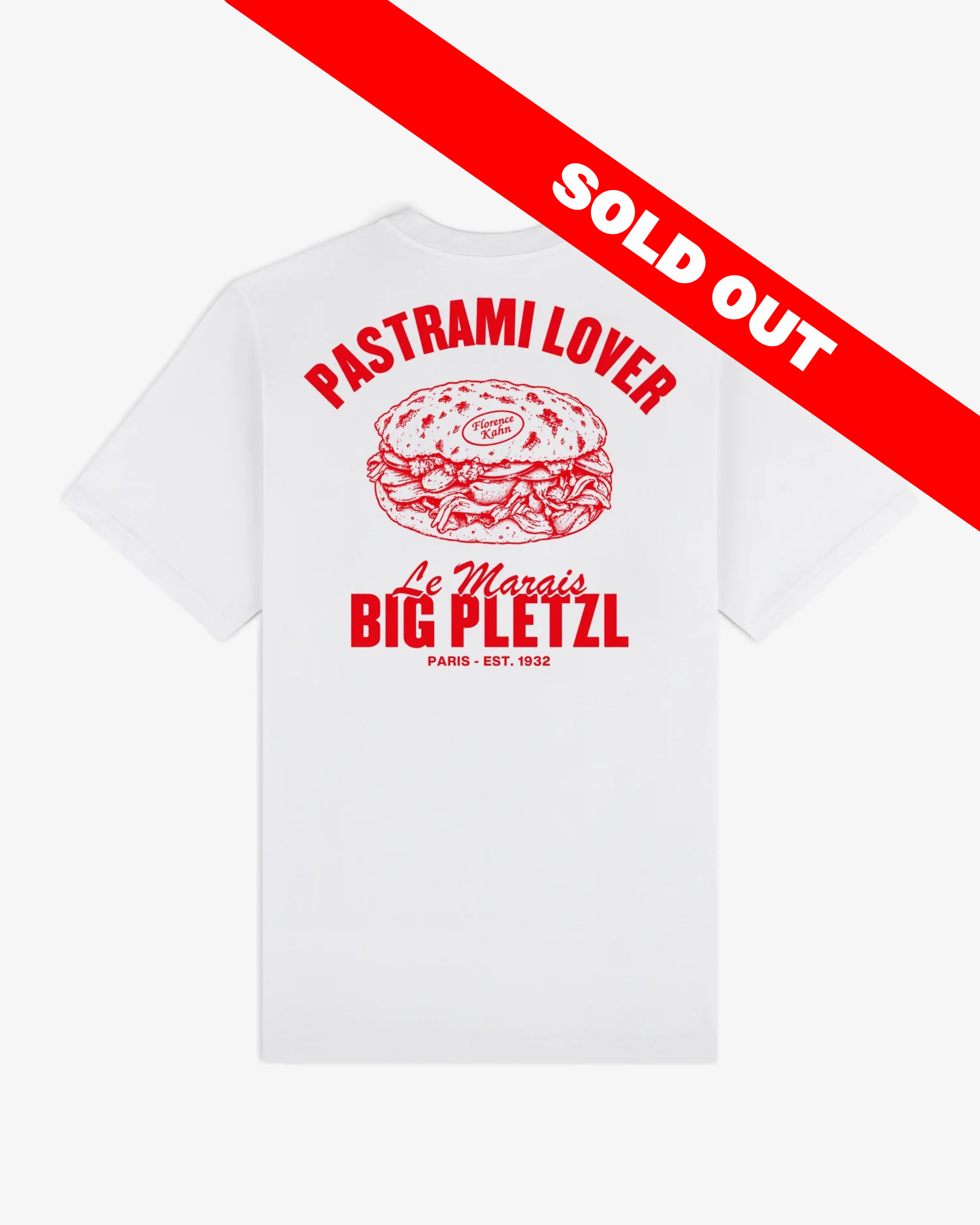 The Big Pletzl T-Shirt - Collab Florence Kahn Limited Edition